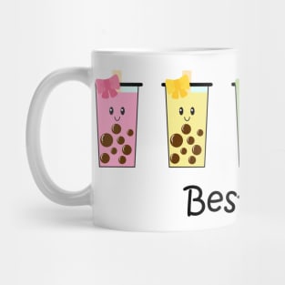 Best Teas Boba Funny Pun for Besties Mug